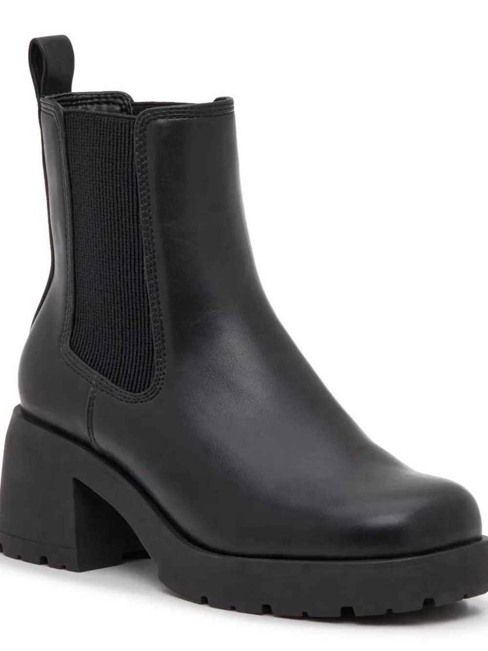 Steve Madden Black Ankle Booties